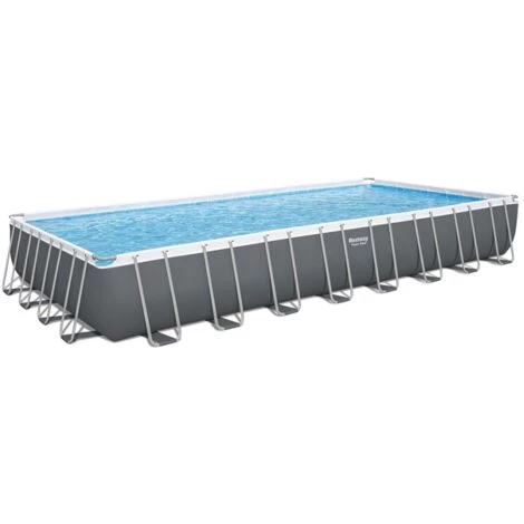 Piscina Fuori Terra Bestway 56623 Rettangolare 956x488x132cm Steel Frame 3 Piscina Fuori Terra Bestway 56623 Rettangolare 956x488x132cm Steel Frame