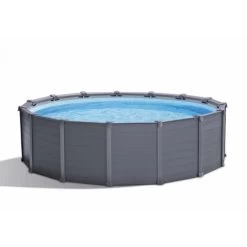 Piscina Fuori Terra In Grafite Intex 26384 Ex 26382 Rotonda 478x124 Cm -Bestway Italia 11177432 5