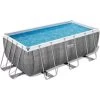Bestway Piscina Base Struttura E Liner Rettangolare Power Steel Da 412x201x122 Cm Effetto Rattan Grigio 2 Bestway Piscina Base Struttura E Liner Rettangolare Power Steel Da 412x201x122 Cm Effetto Rattan Grigio -Bestway Italia 11674433 1