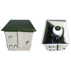 LOCALE TECNICO BIG MAC COMPLETO CON FILTRO SABBIA PANAMA 9 M3/h E POMPA BRETON 550S