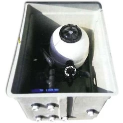 LOCALE TECNICO BIG MAC COMPLETO CON FILTRO SABBIA PANAMA 9 M3/h E POMPA BRETON 550S -Bestway Italia 11985406 3