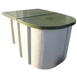 LOCALE TECNICO COMODO INTERRATO VUOTO CON COPERCHIO H 102