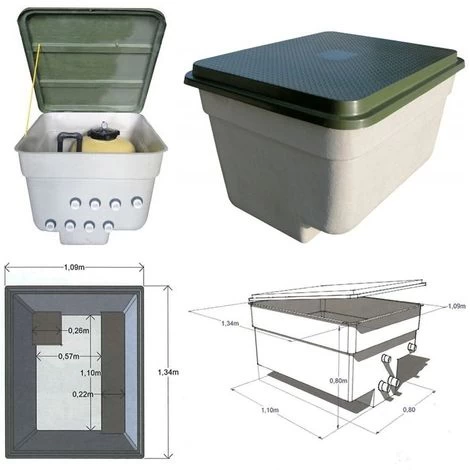 LOCALE TECNICO SEDICI Mc/h 14 INTERRATO COMPLETO CON FILTRO PANAMA SIDE 650 E POMPA BRETON 750S 3 LOCALE TECNICO SEDICI Mc/h 14 INTERRATO COMPLETO CON FILTRO PANAMA SIDE 650 E POMPA BRETON 750S