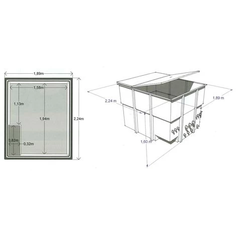 LOCALE TECNICO MASTER INTERRATO VUOTO CON COPERCHIO H 160 PISCINE GRANDI E PUBBLICHE 4 LOCALE TECNICO MASTER INTERRATO VUOTO CON COPERCHIO H 160 PISCINE GRANDI E PUBBLICHE - immagine 2