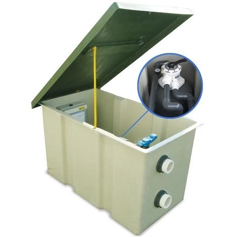 LOCALE TECNICO MAC 6 INTERRATO VUOTO CON COPERCHIO H 80 Cm GRUPPI FILTRO FINO A 6 M3 3 LOCALE TECNICO MAC 6 INTERRATO VUOTO CON COPERCHIO H 80 Cm GRUPPI FILTRO FINO A 6 M3