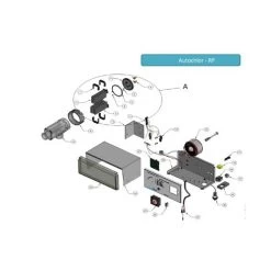 Autochlor RP Clorinatore Ricambio Tappo Della Cella Con Sensore In Titanio E Oring