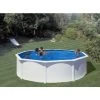GRE PISCINA FUORITERRA FIDJI 350x120 Cm IN ACCIAIO BIANCO CON RINFORZI POMPA SABBIA E ACCESSORI Cod. KIT350ECO -Bestway Italia 11986445 1