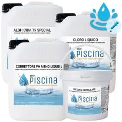 Kit Ph E Redox-cloro Control Per Mantenimento Acqua Piscina Fino A 55 Mc