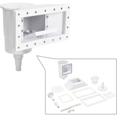 Skimmer A Bocca Larga Per Piscina 11 Pz 34,3x25x30,5 Cm VidaXL 4 Skimmer A Bocca Larga Per Piscina 11 Pz 34,3x25x30,5 Cm VidaXL - immagine 2