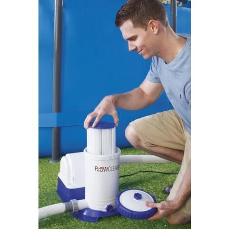 Bestway Pompa Filtro A Cartuccia Tipo IV-B, 9.463 L/H 6 Bestway Pompa Filtro A Cartuccia Tipo IV-B, 9.463 L/H - immagine 4