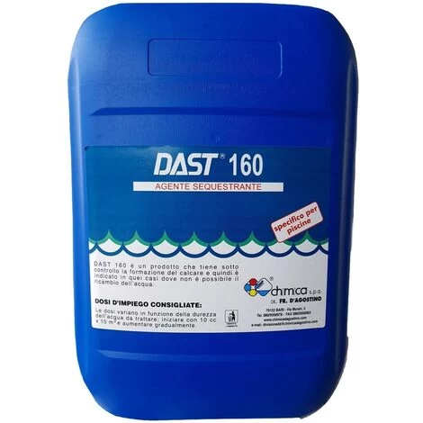Agente Sequestrante Liquido Dast 160 Anticalcare Professionale Per Piscina 3 Agente Sequestrante Liquido Dast 160 Anticalcare Professionale Per Piscina