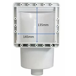 Skimmer GRE AR 100 Per Piscina Rigida Da Muro E Parete Completo Con Valvola Ritorno -Kit Completo -Bestway Italia 13102868 5