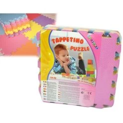 Tappeto Da Gioco Puzzle Componibile Colorato 10 Pezzi 30 X 30 Cm In Schiuma EVA -Bestway Italia 15611034 3