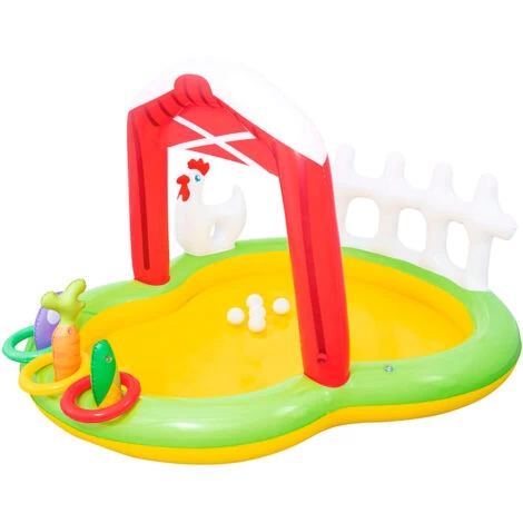 Piscina Gonfiabile Per Bambini Bestway Granja 175x147x102 Cm 5 Piscina Gonfiabile Per Bambini Bestway Granja 175x147x102 Cm - immagine 3