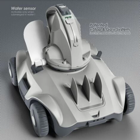 Bestway Robot Pulitore Per Piscina Batteria 90 Min Kokido Sleeve X Serbatoio 4 Litri Cordless 5 Bestway Robot Pulitore Per Piscina Batteria 90 Min Kokido Sleeve X Serbatoio 4 Litri Cordless - immagine 3