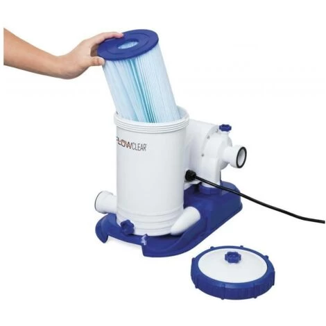 Pompa Filtro 58391 A Cartuccia 9463lt/h Piscina Fuoriterra Filtraggio Bestway 6 Pompa Filtro 58391 A Cartuccia 9463lt/h Piscina Fuoriterra Filtraggio Bestway - immagine 4
