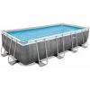 Bestway Piscina Base Struttura E Liner Rettangolare Power Steel Da 488x244x122 Cm Effetto Rattan Grigio 1 Bestway Piscina Base Struttura E Liner Rettangolare Power Steel Da 488x244x122 Cm Effetto Rattan Grigio -Bestway Italia 17846478 1