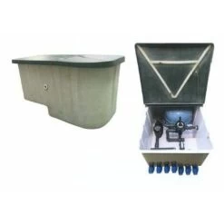 Locale Tecnico In Vetroresina Per Piscine Fino A 130 M3 Con Filtro A Sabbia