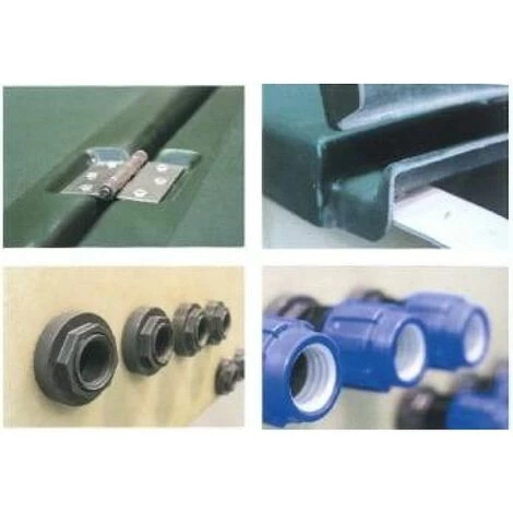 Locale Tecnico In Vetroresina Per Piscine Fino A 130 M3 Con Filtro A Sabbia 4 Locale Tecnico In Vetroresina Per Piscine Fino A 130 M3 Con Filtro A Sabbia - immagine 2