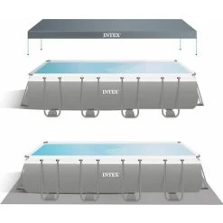 Intex 26356 Piscina Rettangolare Ultra XTR Frame 549x274x132 Cm -Bestway Italia 18587089 3