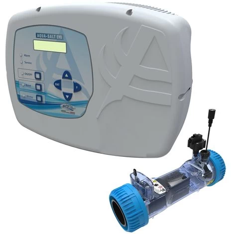 Sterilizzatore Aqua Salt Evo Con Sensore Di Flusso E Cella Elettrolitica Per Piscine Fino A 50 M³ 3 Sterilizzatore Aqua Salt Evo Con Sensore Di Flusso E Cella Elettrolitica Per Piscine Fino A 50 M³