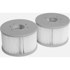 Lotto Di 2 Filtri MSPA V2 Per Spa Gonfiabile Fjord, Kili, Camaro, Mono, Aurora E Tekapo Compatibile Con SPA 2020 - 2 Cartucce Filtranti Sostitutive Per Spa Gonfiabile Mspa