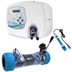 Elettrolisi A Sale Piscina Aquasalt+ PH Piscine Fino A 50 Mc