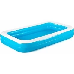 Bestway Piscina Gonfiabile Fuoriterra Family 2 Anelli Rettangolare 305x183x46cm Giardino -Bestway Italia 19559159 3