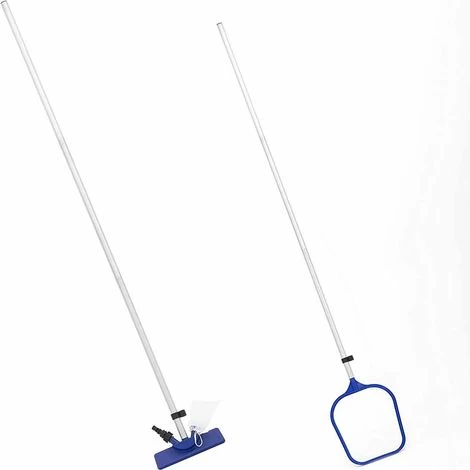 Bestway Kit Accessori Pulizia Fondo Acqua Piscina Delux Con Aspiratore Reino E Accessori 6 Bestway Kit Accessori Pulizia Fondo Acqua Piscina Delux Con Aspiratore Reino E Accessori - immagine 4