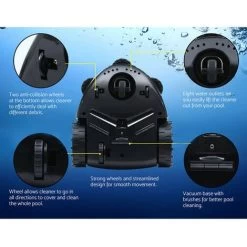 Robot Pulisci Piscina Automatico Ultra-Silenzioso Con Sistema Idraulico Ideale Per Piscine Interrate E Fuoriterra Fino A 3mt 11 Robot Pulisci Piscina Automatico Ultra-Silenzioso Con Sistema Idraulico Ideale Per Piscine Interrate E Fuoriterra Fino A 3mt -Bestway Italia 19888166 5