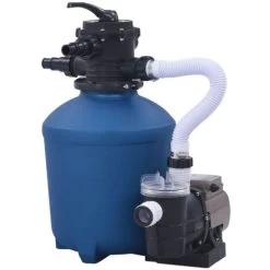 Pompa Con Filtro A Sabbia Con Timer 530 W 10980 L/h VidaXL