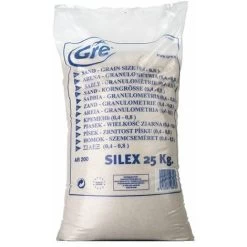 GRE - MEZZO FILTRANTE SABBIA PER FILTRO PISCINA 25 KG.