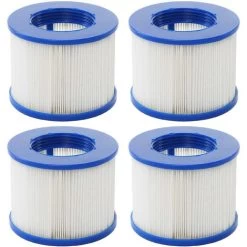 Set 4x Filtro Cartuccia Di Ricambio Per Piscine Idromassaggio HWC-E32