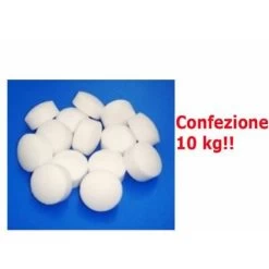 SALE IN PASTIGLIE PER ADDOLCITORE FILTRI ACQUA DOMESTICA DEPURATORI 10 KG 29078