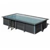 GRE Piscina Rettangolare Avantgarde In Composito 606x326 Cm Con Led Luce Bianca -Bestway Italia 26940025 1