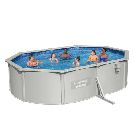 Piscina Fuori Terra Bestway 56586 Hydrium Ovale 500x360x120cm 3 Piscina Fuori Terra Bestway 56586 Hydrium Ovale 500x360x120cm