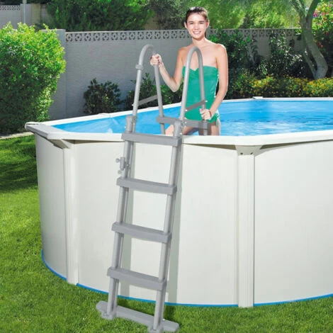 Piscina Fuori Terra Bestway 56586 Hydrium Ovale 500x360x120cm 7 Piscina Fuori Terra Bestway 56586 Hydrium Ovale 500x360x120cm - immagine 5