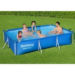 Piscina Fuori Terra Bestway 56411 Steel Pro Rettangolare 300x201x66cm -Bestway Italia 28007233 3