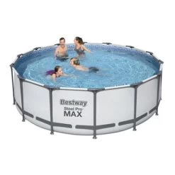 Piscina Fuori Terra 5612X Bestway Steel Pro Max Rotonda 427x122cm
