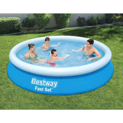 Piscina Fuori Terra 57274 Bestway Fast Set Rotonda 366x76cm 6 Piscina Fuori Terra 57274 Bestway Fast Set Rotonda 366x76cm - immagine 4