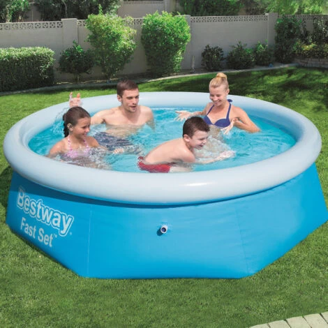 Piscina Fuori Terra Autoportante Bestway Fast Set 244x66 Cm 4 Piscina Fuori Terra Autoportante Bestway Fast Set 244x66 Cm - immagine 2