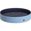 PawHut Piscina Pieghevole Per Cani In PVC, Azzurro, Ø160x30cm -Bestway Italia 28944672 1