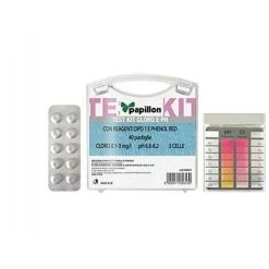 Papillon Test Acqua Ph+cloro 40 Pastiglie 60653 C103125003