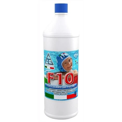 Flocculante Liquido Da 1 LT Trattamento Per Piscine Chemical F10 3 Flocculante Liquido Da 1 LT Trattamento Per Piscine Chemical F10