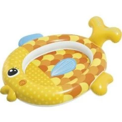 Piscina Gonfiabile Per Bambini Goldfish Cm. 140x124x34H Intex 57111
