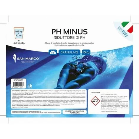 Correttore PH - San Marco Granulare 10 Kg 4 Correttore PH - San Marco Granulare 10 Kg - immagine 2
