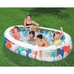 Piscina Gonfiabile Fuori Terra Ovale 229 X 152 X H 51 Cm Bestway 54066b