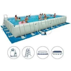 Intex Piscina Ultra XTR Frame Rettangolare 26374 975x488x132CM -Bestway Italia 32835333 4