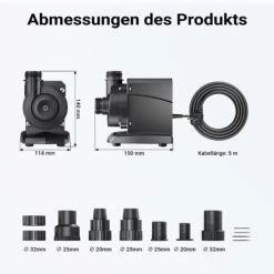 SunSun CPP-6000 Pompa Per Piscina 6000 L/h 40W Pompa Di Circolazione -Bestway Italia 3296862 3