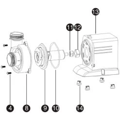 SunSun CPP-5000 Pompa Per Piscina 5000 L/h 30W Pompa Di Circolazione -Bestway Italia 3297469 5
